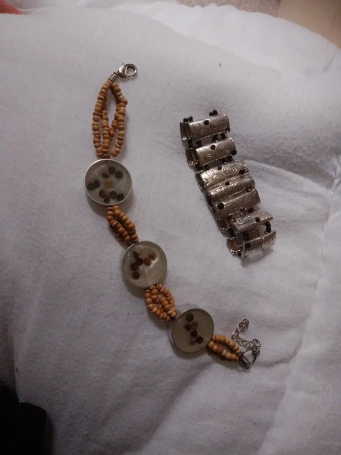 Bracelet grain de cafe