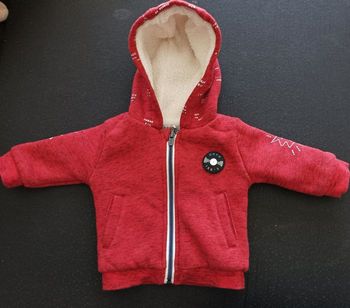 Gilet zippé 3-6 mois