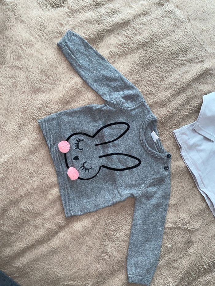 🌸ensembles 3 pieces lapin 12 mois - photo numéro 5