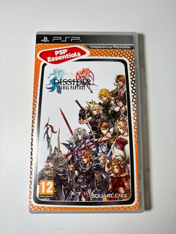 Jeux Sony PSP final fantasy dissidia complet PAL
