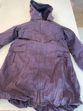 Manteau okaidi violet 8ans
