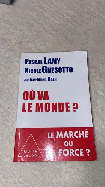 Pascal Lamy, Nicole Gnesotto, Jean-Michel Baer Où va le monde ?