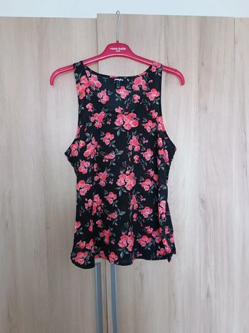 Débardeur fleurie femme taille M
