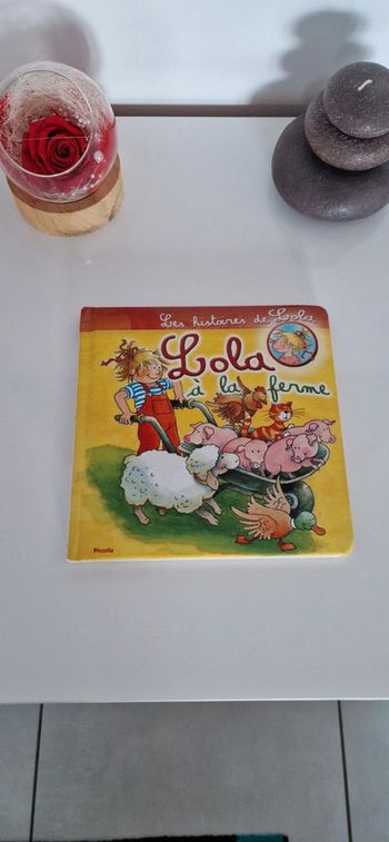 Livre enfant Lola à la ferme