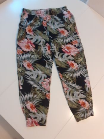 Pantalon imprimé femme taille 38