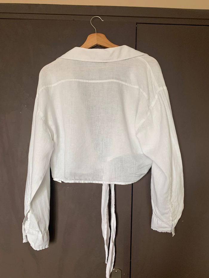 Chemise courte Zara taille M - photo numéro 3
