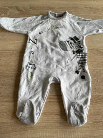 Lot de Pyjama velours 3 mois