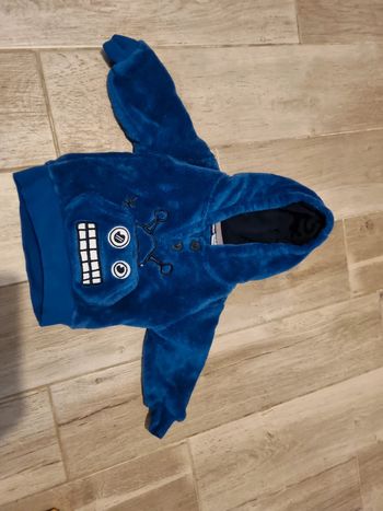 Pull capuche bébé garçon