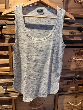Débardeur gris chiné