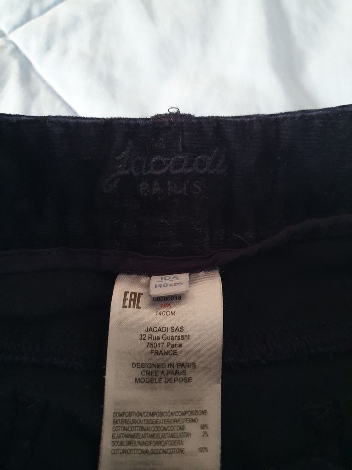 Pantalon velours jacadi - photo numéro 3