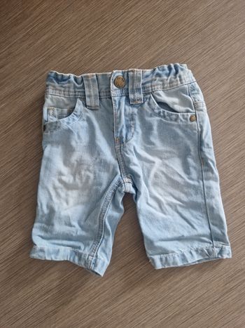 Short en jeans