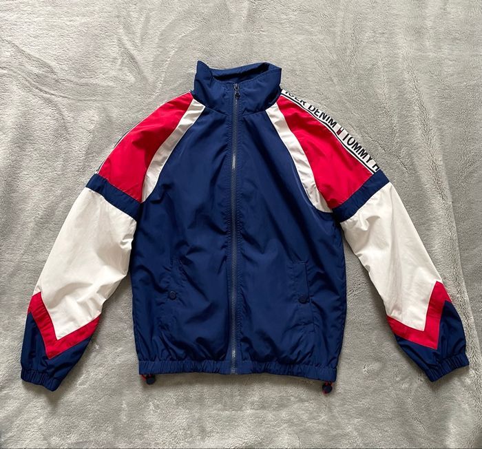 Veste coupe-vent Tommy Hilfiger Denim – XXS – Style vintage - photo numéro 2