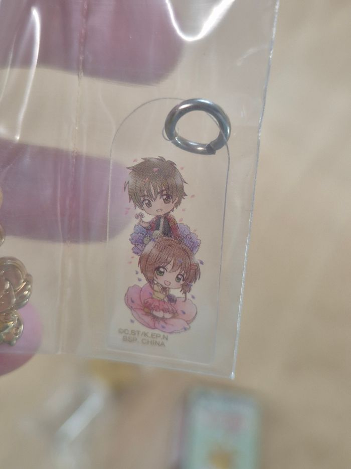 Porte-clefs bottle charm Card Captor Sakura Ichibankuji "Twinkle Little Magic" : Vert - photo numéro 8