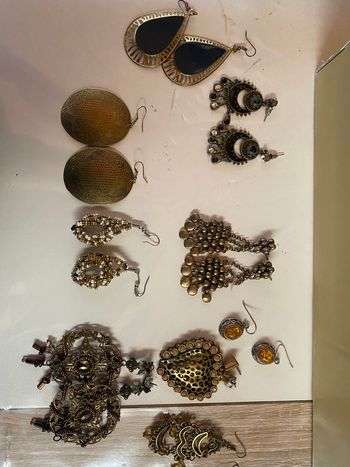 Lot boucles d’oreilles