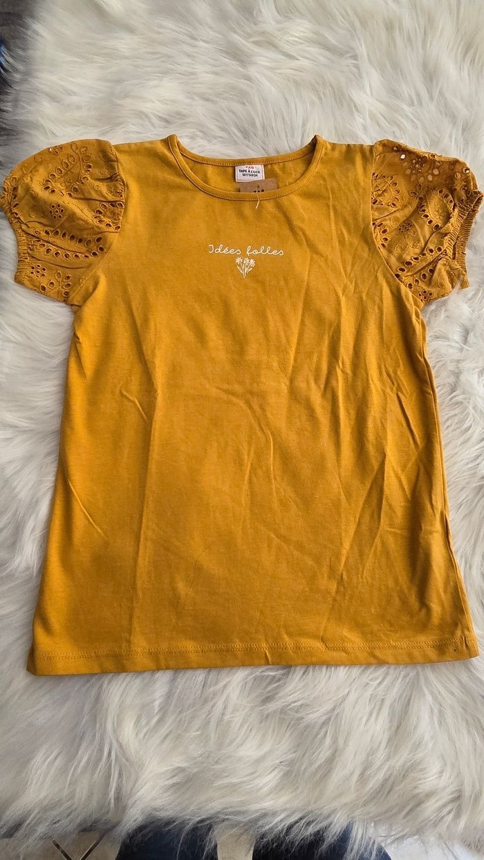 Neuf (non porté)🏷 🌸🩷teeshirt mc 10 ans fille 🩷🌸