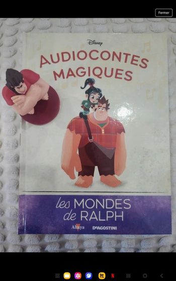 45ėme audioconte magique altaya deagostini disney audio conte compte comte magic livre& figurine