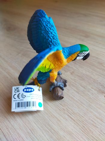 Papo Figurine Perroquet Ara Bleu 