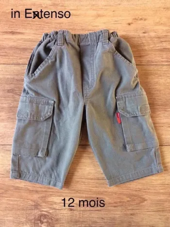 Pantalon multipoches 12 mois
