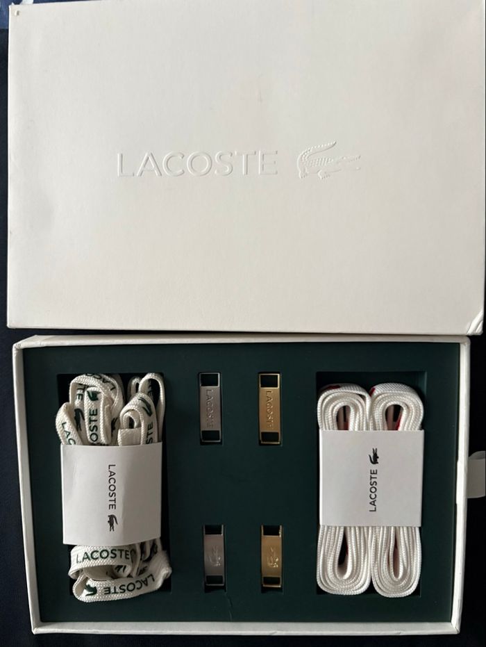 Coffret lacets Lacoste - photo numéro 2