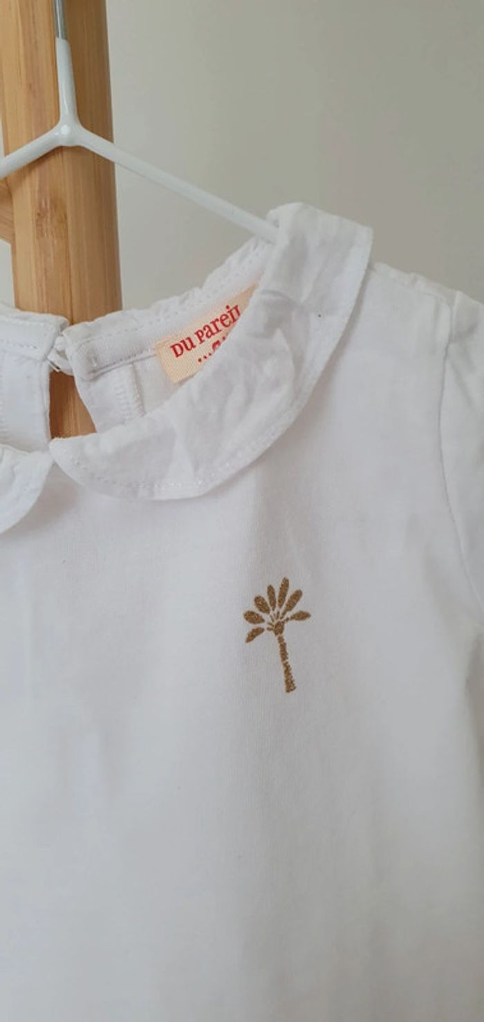 T shirt 18 mois blanc - photo numéro 3