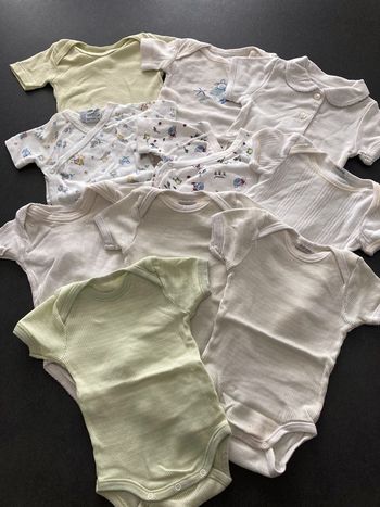 Lot ensemble vêtement bébé fille 3 mois body bodies