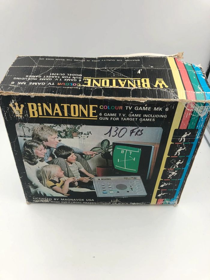 Console de jeux ancienne/vintage Binatone