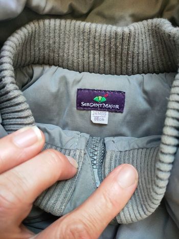 Manteau hiver garçon – Sergent Major – 24 mois