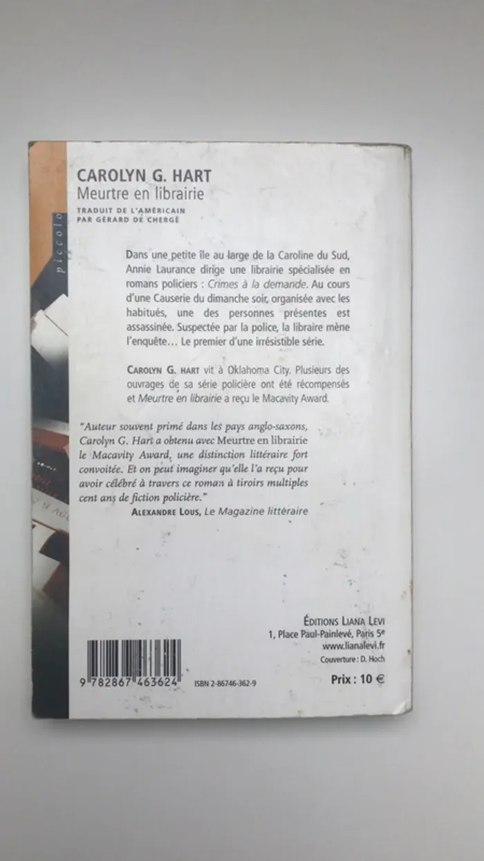 Livre meurtre en librairie - photo numéro 2