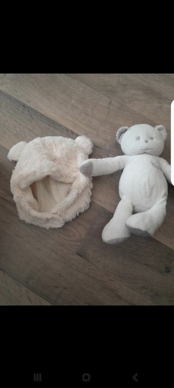 Bonnet bébé et nounours