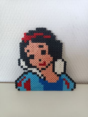 Décoration en perle Blanche Neige