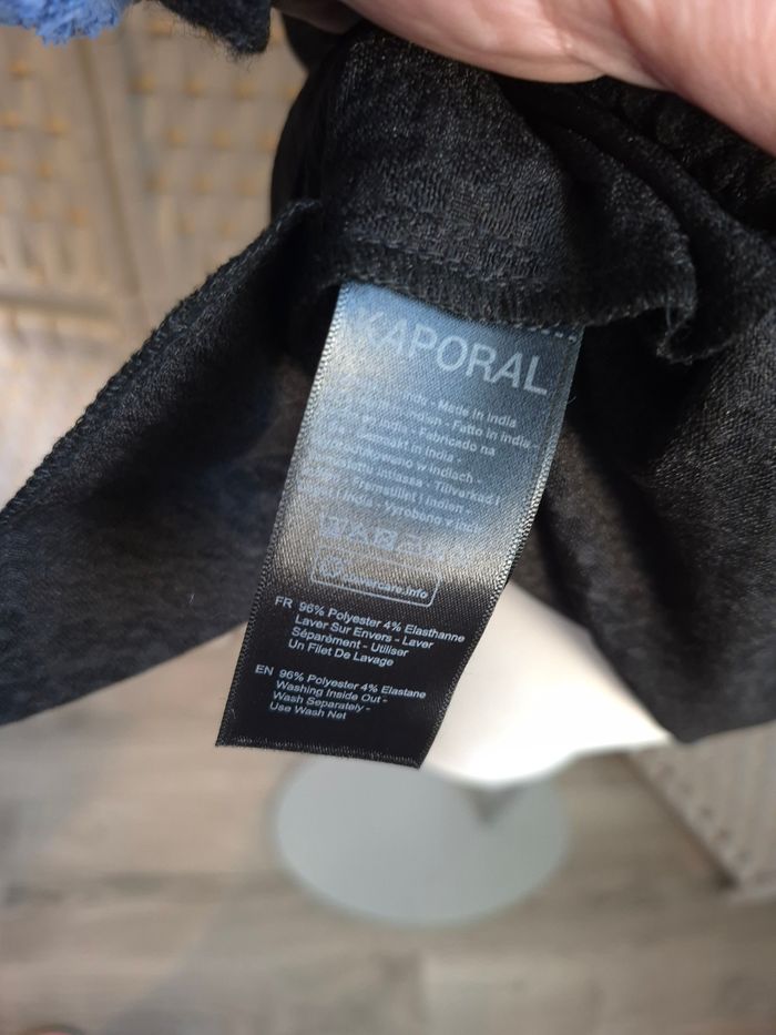 🖤 jolie robe noire Kaporal - détails dentelle & poches femme T36 /S - photo numéro 9