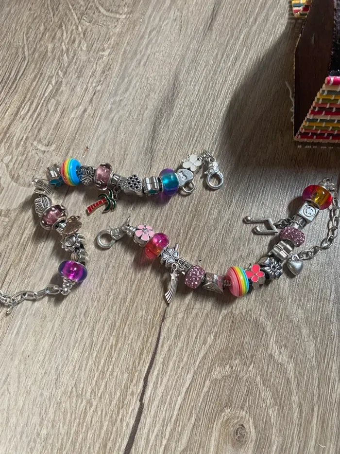lot de 30 perles création de bracelets