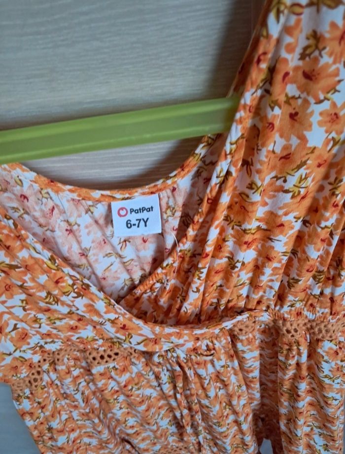 Robes tunique mère fille orange similaires - photo numéro 8