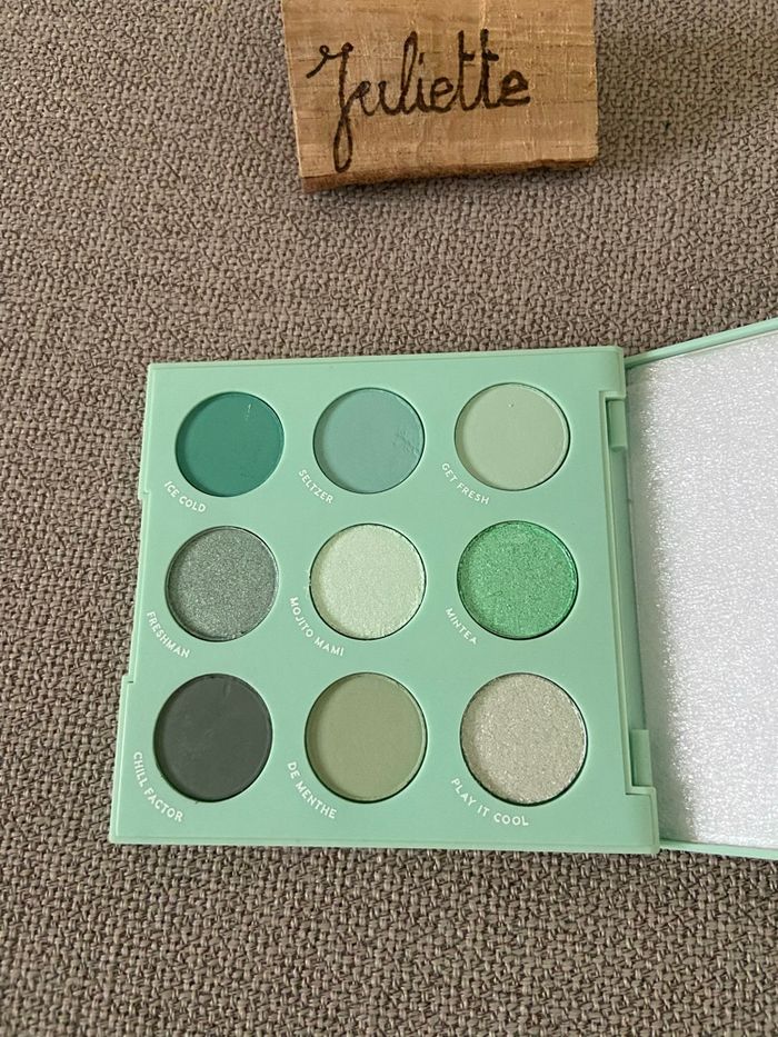 Palette ColourPop Mint to Be – verte, neuf - photo numéro 5
