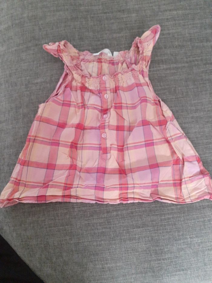 Chemise sans manche 24mois