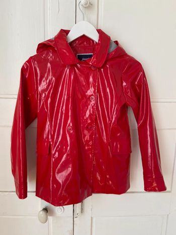 Ciré rouge Jacadi neuf 12 ans