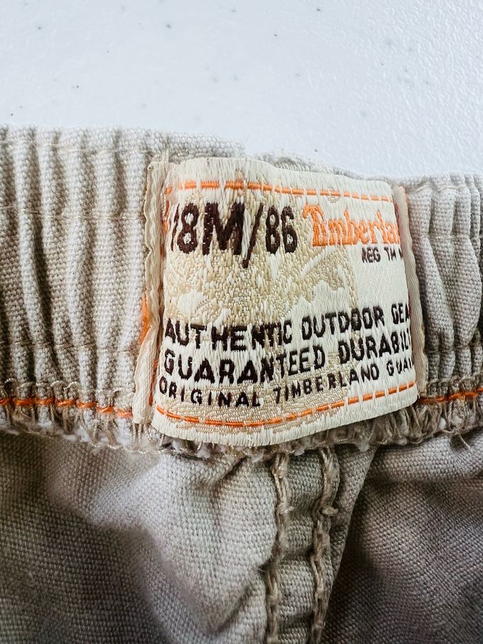 Pantalon timberalnd beige taille 18 mois - photo numéro 3