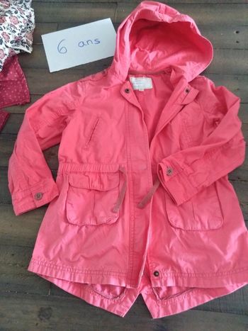 Veste légère rose Verbaudet 6 ans