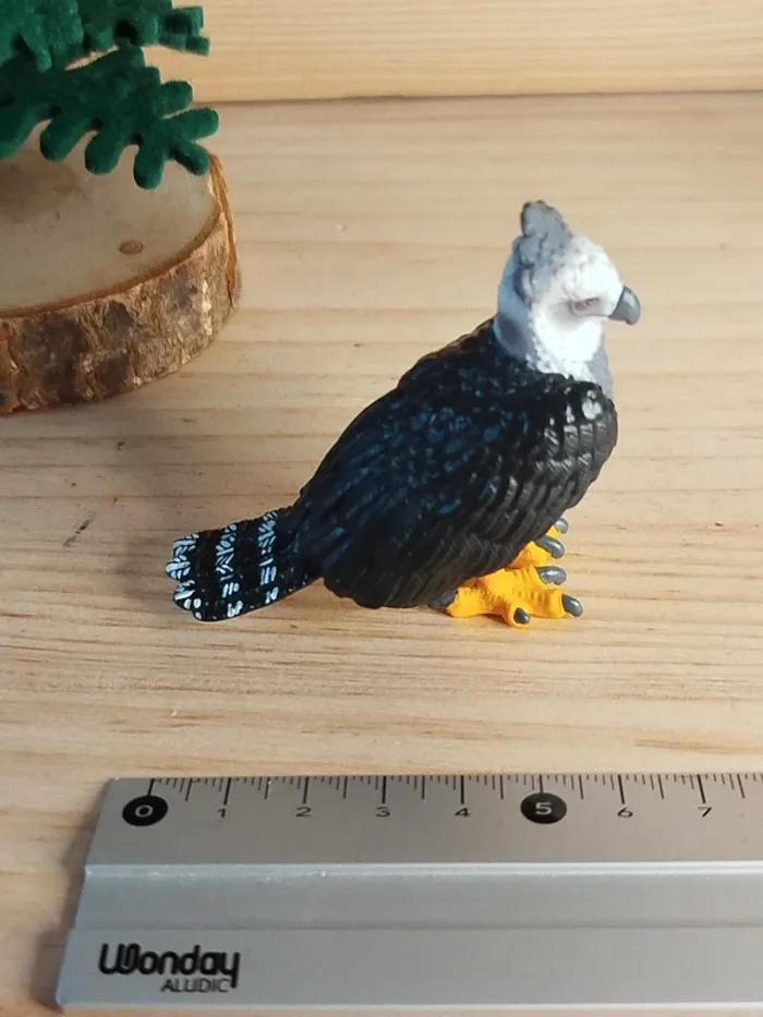 Schleich hibou Harpie féroce Figurine animal de la forêt - photo numéro 4