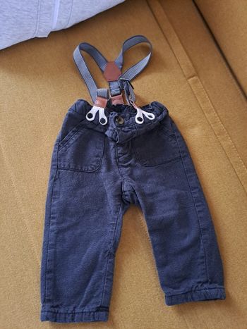 Pantalon avec bretelle