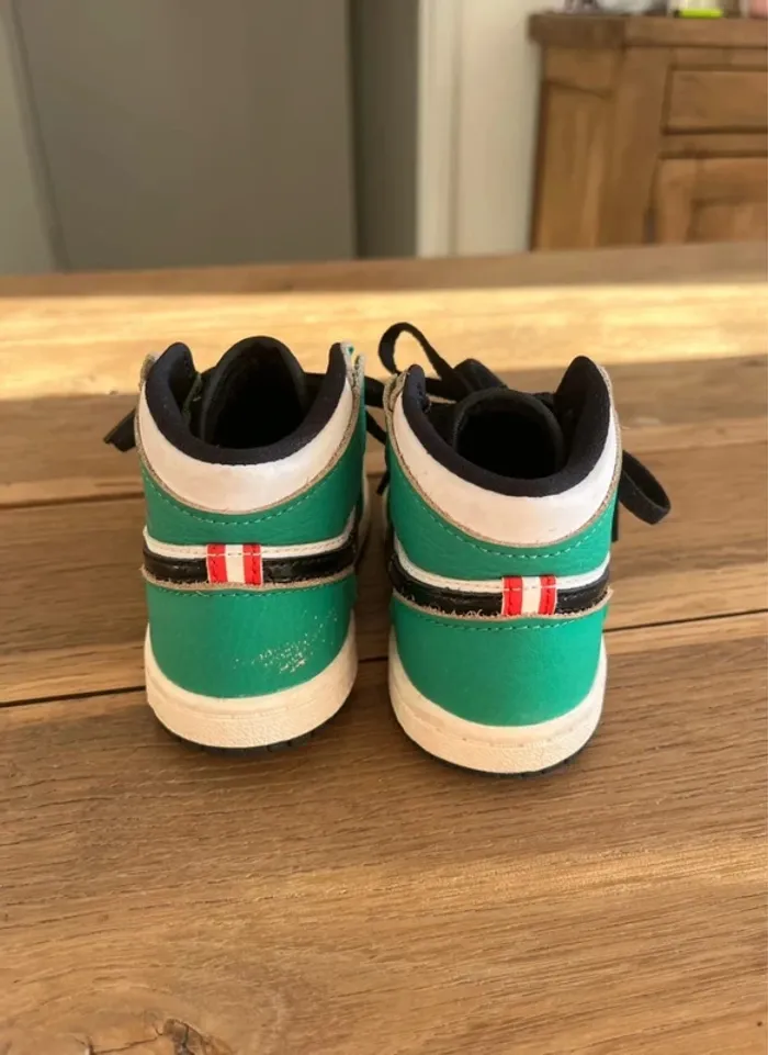 Jordan 1 Rétro High Lucky vertes - photo numéro 4