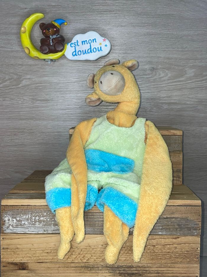 NOU183 doudou girafe 🦒 nounours