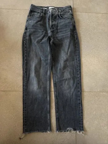 Jean gris Mango, 32x88cm