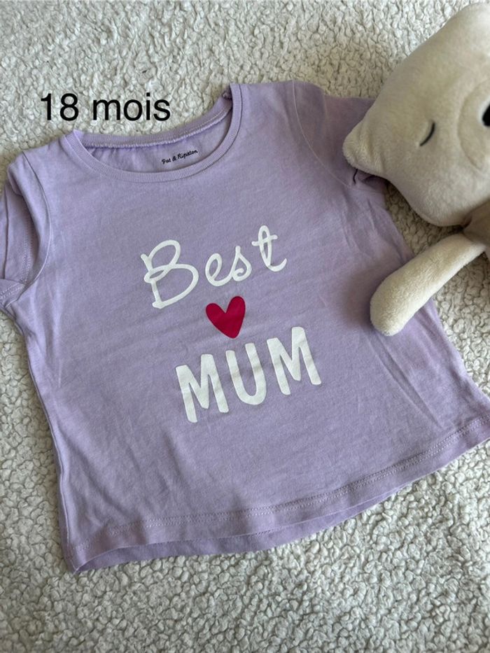 T shirt fille 18 mois