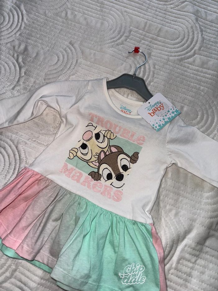 Très jolie robe Disney tic et tac 6 mois neuve - photo numéro 4