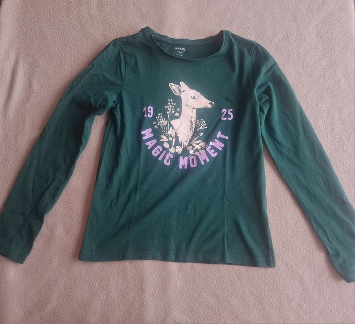 T shirt manche longue taille 10 ans