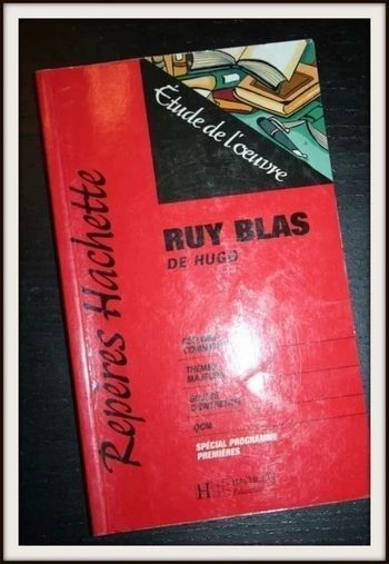 Profil Ruy Blas de Victor Hugo