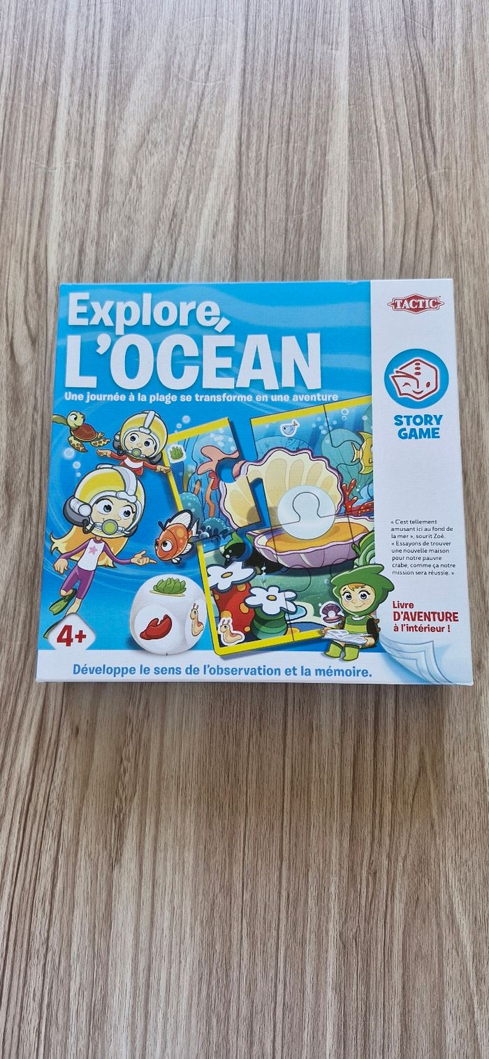 Jeu "Explore l'océan"