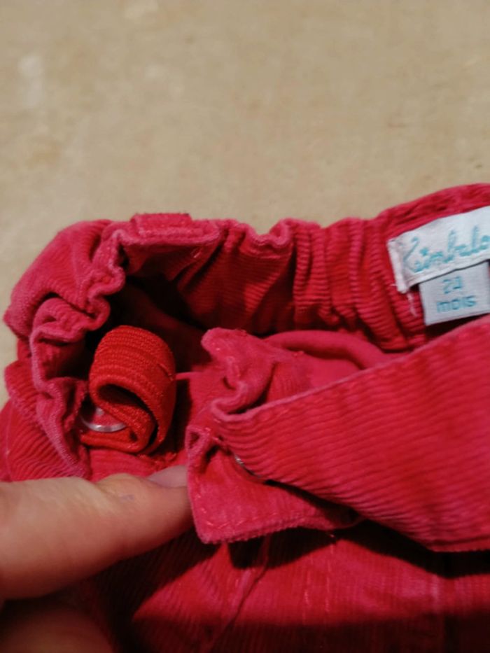Pantalon velours 24 mois - photo numéro 4