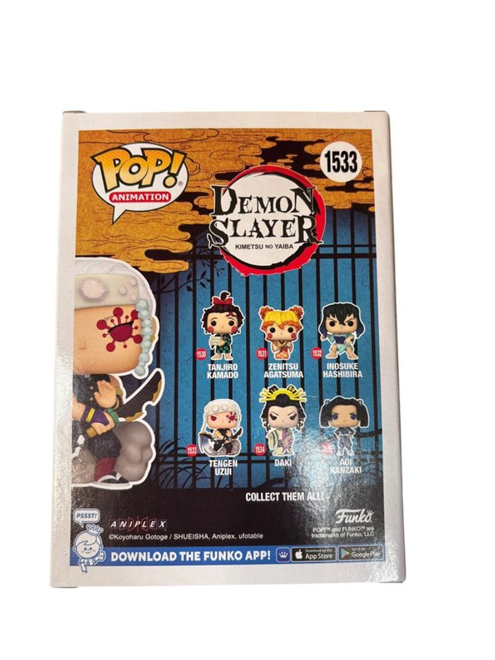 Figurine Funko Pop Demon Slayer Tengen Uzui 1533 neuf - photo numéro 2